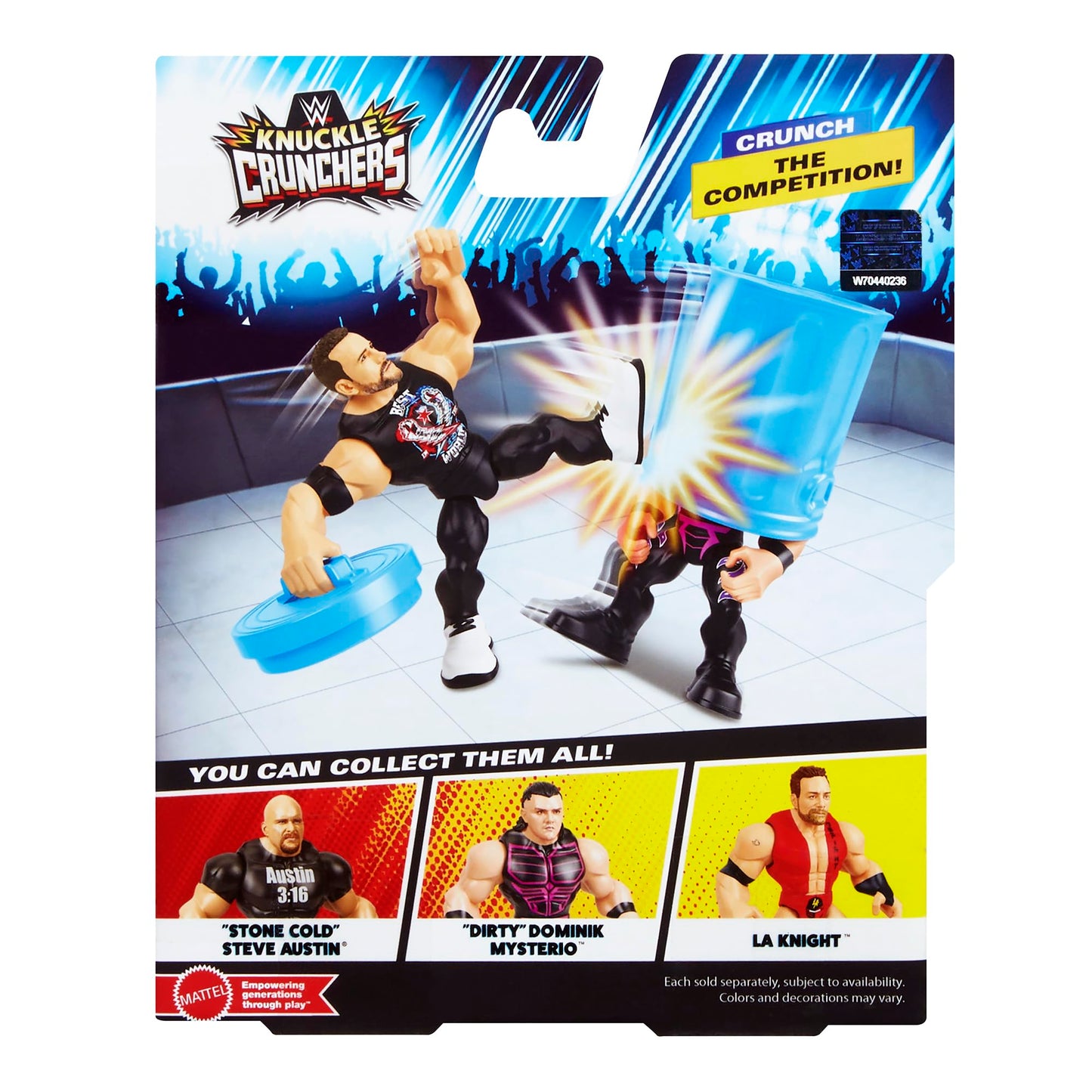 WWE CM Punk Knuckle Crunchers 7