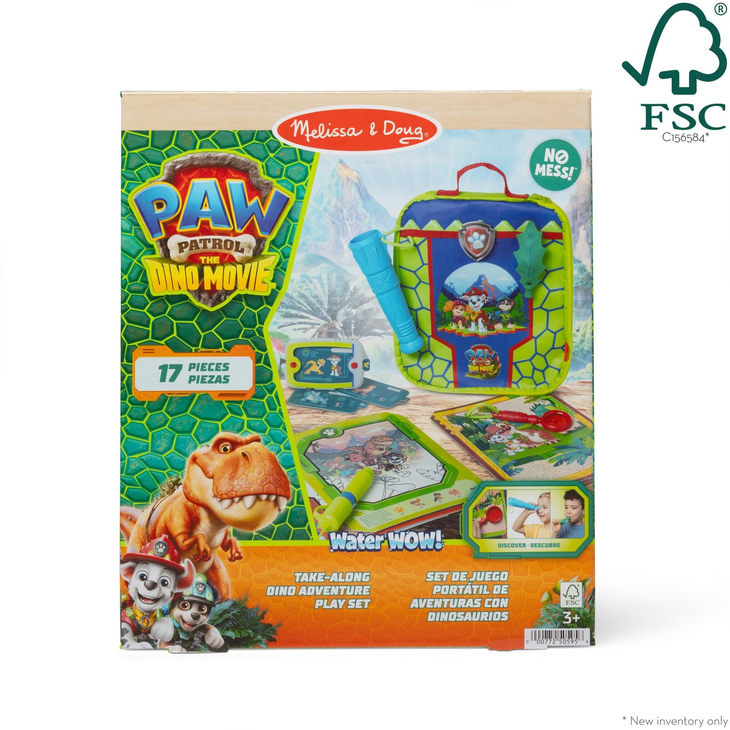Melissa & Doug PAW Patrol Dino Adventure Water Wow! Role Play Set Toy