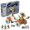PLUS PLUS GO! Lunar Rover, 200 Pieces - Model Space Vehicle Building Stem Toy, Interlocking Mini Hashtag Blocks for Kids - Birthday Gifts for Boys