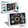 Discovery™ Kids Neon Glow Drawing Easel w/ 6 Color Markers, Built-in Kickstand/Wall Mount, 5 Light Modes, Easy Clean/Washable, Wide Screen, Flat