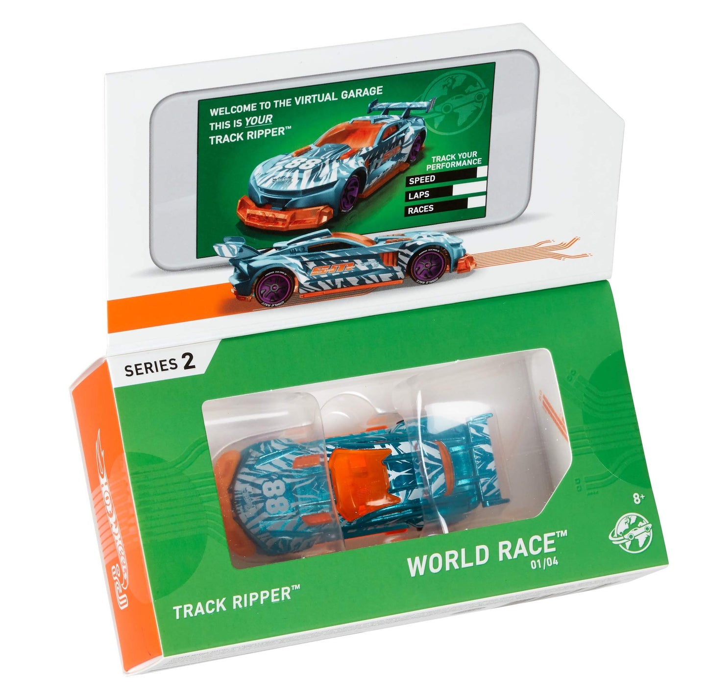 Hot Wheels id Track Ripper Vehicle