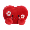 Aurora Adorable Palm Pals Kimi Kisses Heart Stuffed Animal - Fun Seasonal Plush For Kids and Adult Collectors - Perfect for Decorating Rooms