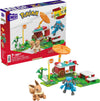 MEGA Pokémon Action Figure Building Toys Set, Pokémon Picnic With 193 Pieces, 2 Poseable Characters, Eevee and Riolu, Gift Idea For Kids