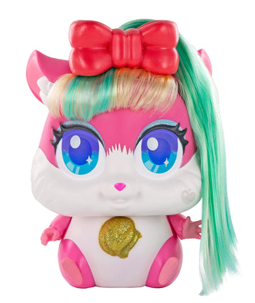 Hamstars - Monica - Includes (2) Hair Chalks and Accessories - Adjustable Hair Length - Secret Tattoo That Appears in Sunlight - Ages (3+)