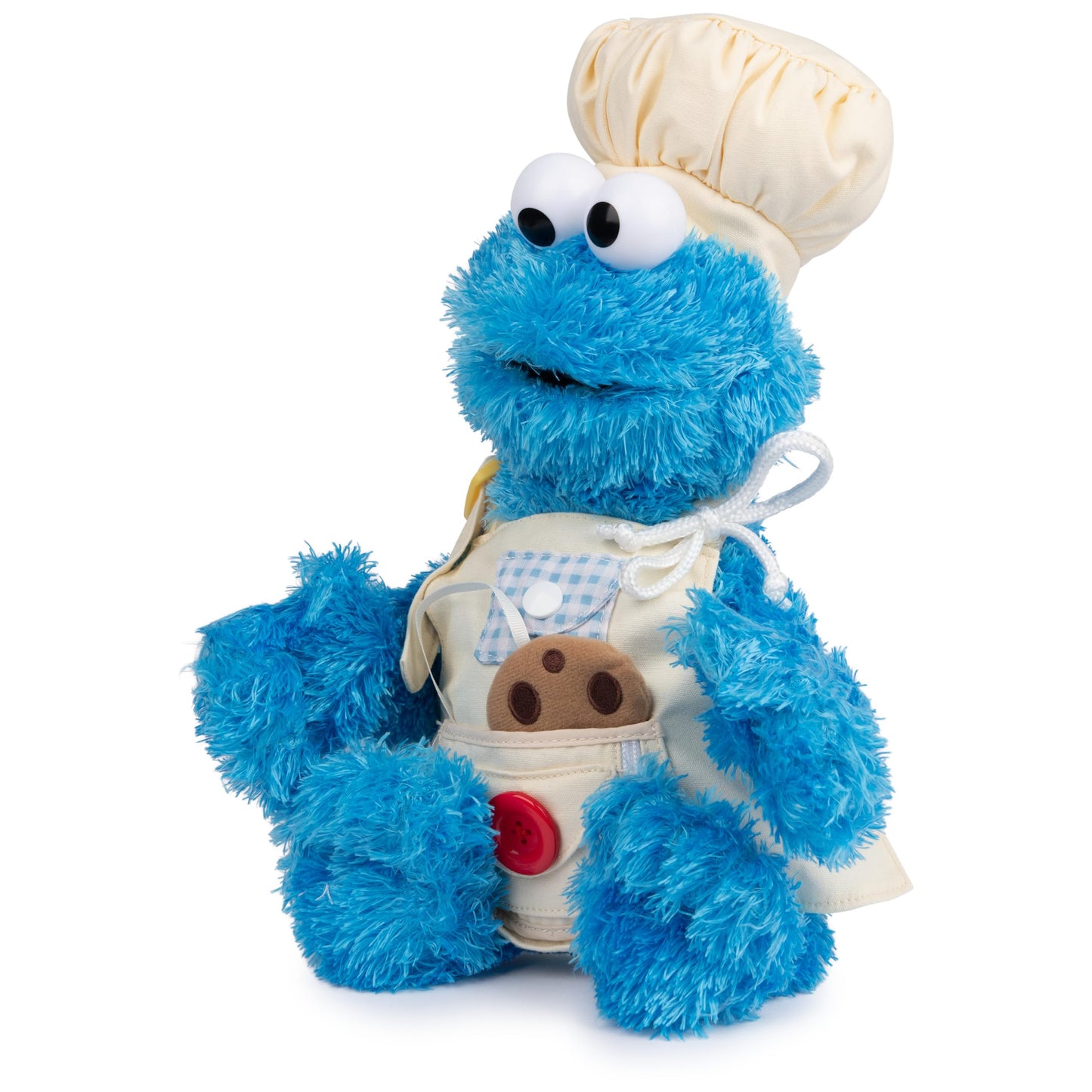 GUND Sesame Street Teach Me Cookie Monster 13” Plush Toy for Ages 1+