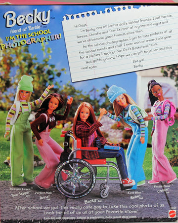 Barbie Becky I'm the School Photographer