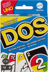 Mattel Games DOS Second Edition Card Game for Kids & Families, Color Blind Accessible Deck for Groups & Parties