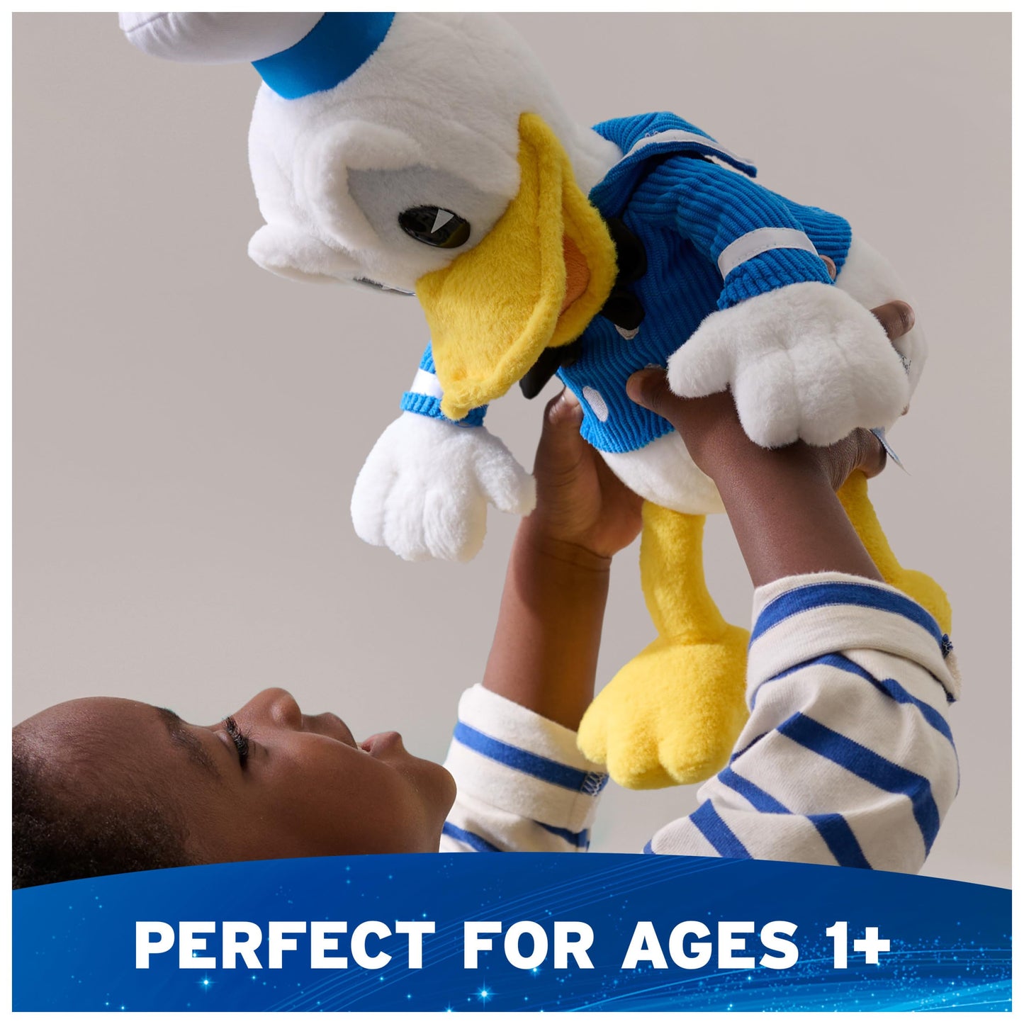 GUND Disney Official Donald Duck 14-Inch Deluxe Plush Toy for Ages 1+