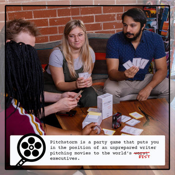 Skybound Pitchstorm Creature Feature : Expansion for the Card Game of Pitching Horrible Movie Ideas to the Worst Executives | for Teens and Adults