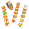 Emoticon Stickers for Kids - 2" Circles Shiny Silver - Smile Stickers for School and Home, Rewards, Parties, and More. Made in The USA by Kenco (2)