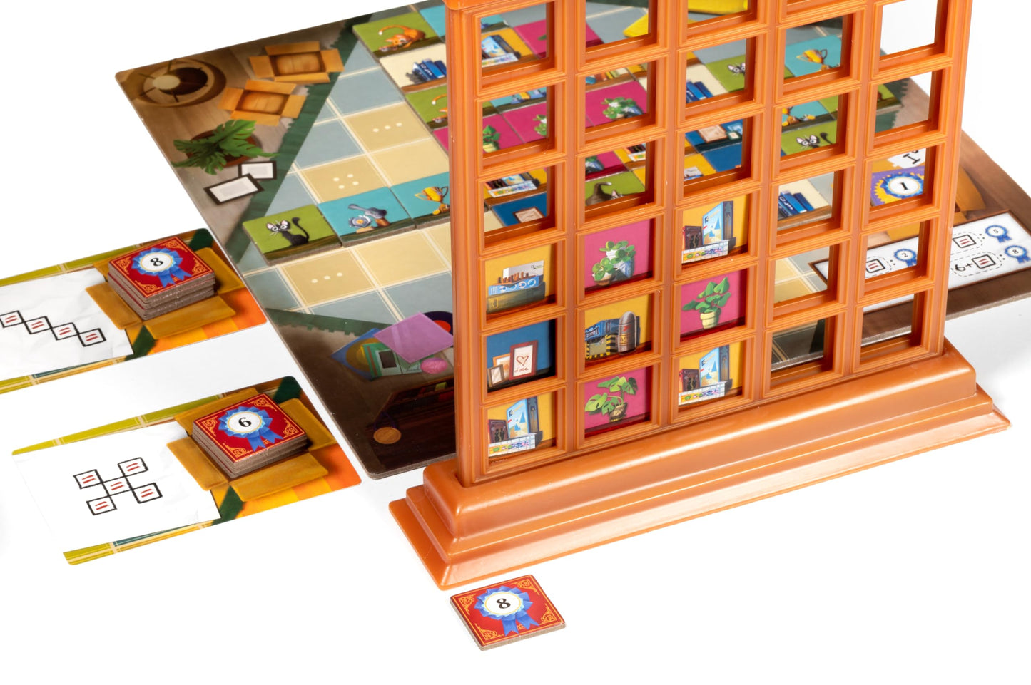 My Shelfie Board Game - Organize Your Shelf and Show Off Your Treasures! Strategy Game, Fun Family Game for Kids and Adults, Ages 8+, 2-4 Players, 30