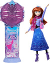Mattel Disney Frozen Anna Ice Skating Fashion Doll & Accessories with 8 Surprises, Including Snowflake Gem Box, Ring for Child & Play Pieces