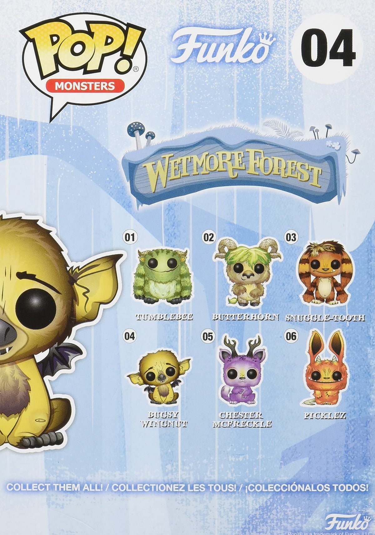 Funko POP Monsters: Monsters - Bugsy Wingnut (Fall)