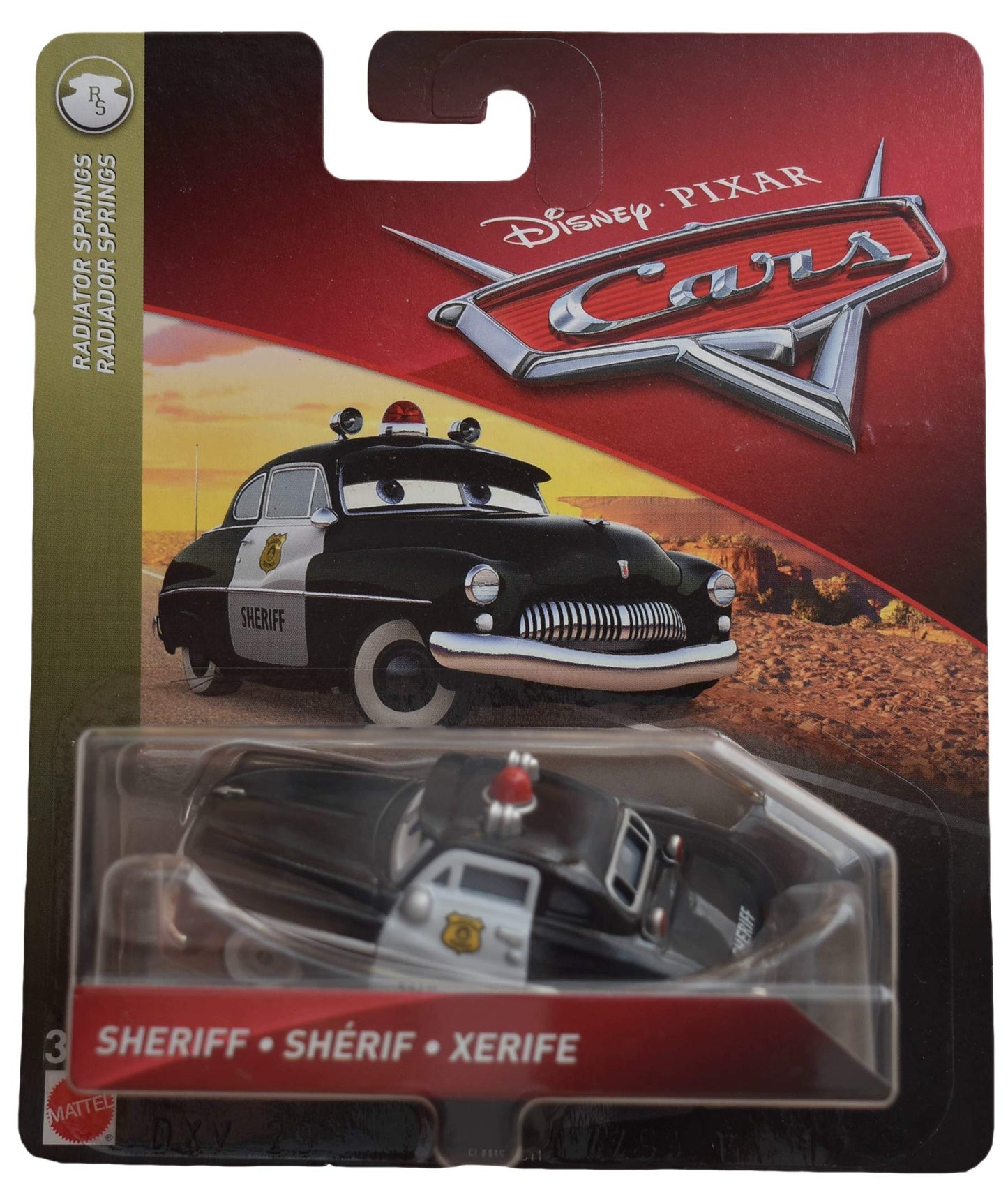 Pixar Disney Cars Sheriff, Radiator Springs