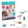 Just Play Shrinky Dinks Ruff n’ Ready Creative Pack, 10 Frosted White Sheets, Kids Arts and Crafts Activity Set, Kids Toys for Ages 6 Up
