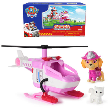 Paw Patrol Fire Rescue Skye Rescue Fire Chopper Helicopter Toy