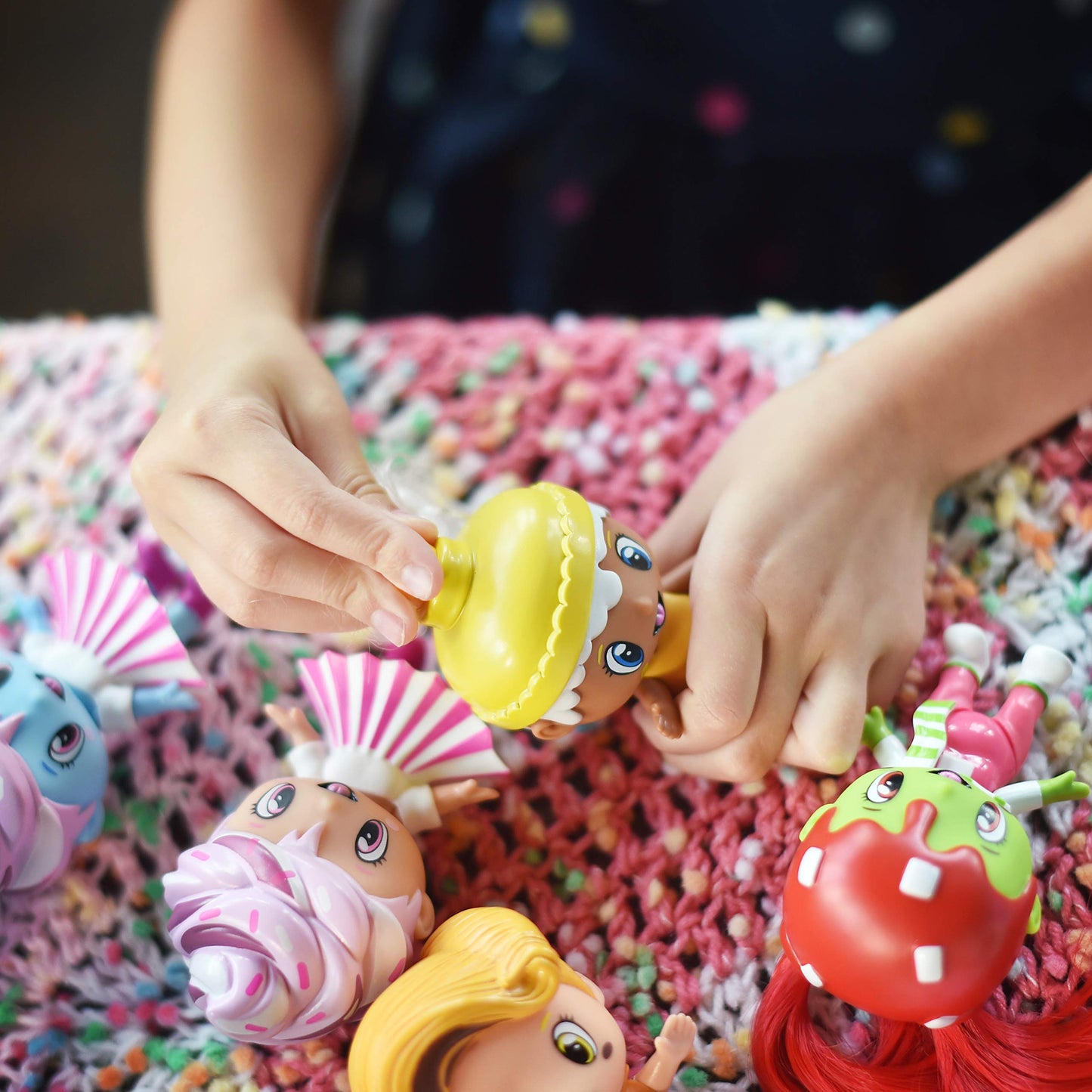 Dairy Queen Lil’ Blizzard Friends - Surprise Doll Inside DQ Blizzard for Girls | Kids Collectible Ice Cream Toy with Accessories | Style May Vary