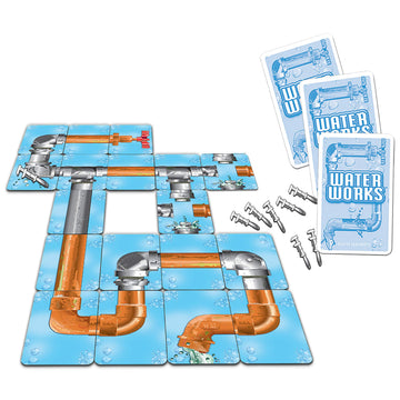 Winning Moves Classic Waterworks, Leaky Pipe Card Game