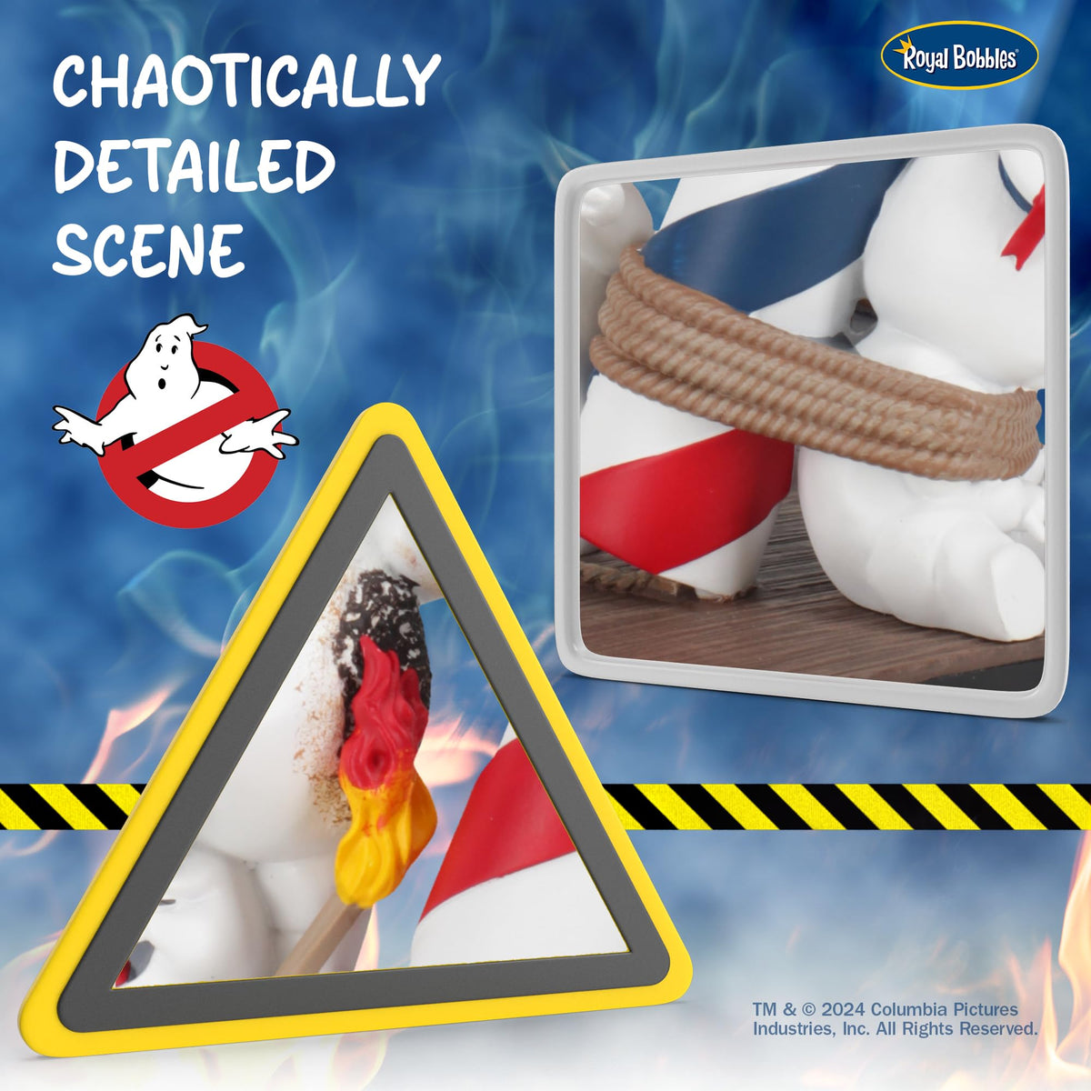 Royal Bobbles Ghostbusters: Afterlife Mini-Pufts Rocket Bobblescape - 6 Inches Tall - Collectible Bobblehead Statue