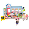 Honey Bee Acres in Bloom Flower Shop, Complete Dollhouse with Miniature Doll Figure, 59 Pieces