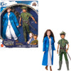Mattel Disney Peter Pan & Wendy Toys, Peter Pan & Wendy 2-Doll Collectible Set with Peter Pan & Wendy Darling Fashion Dolls Inspired by the Movie