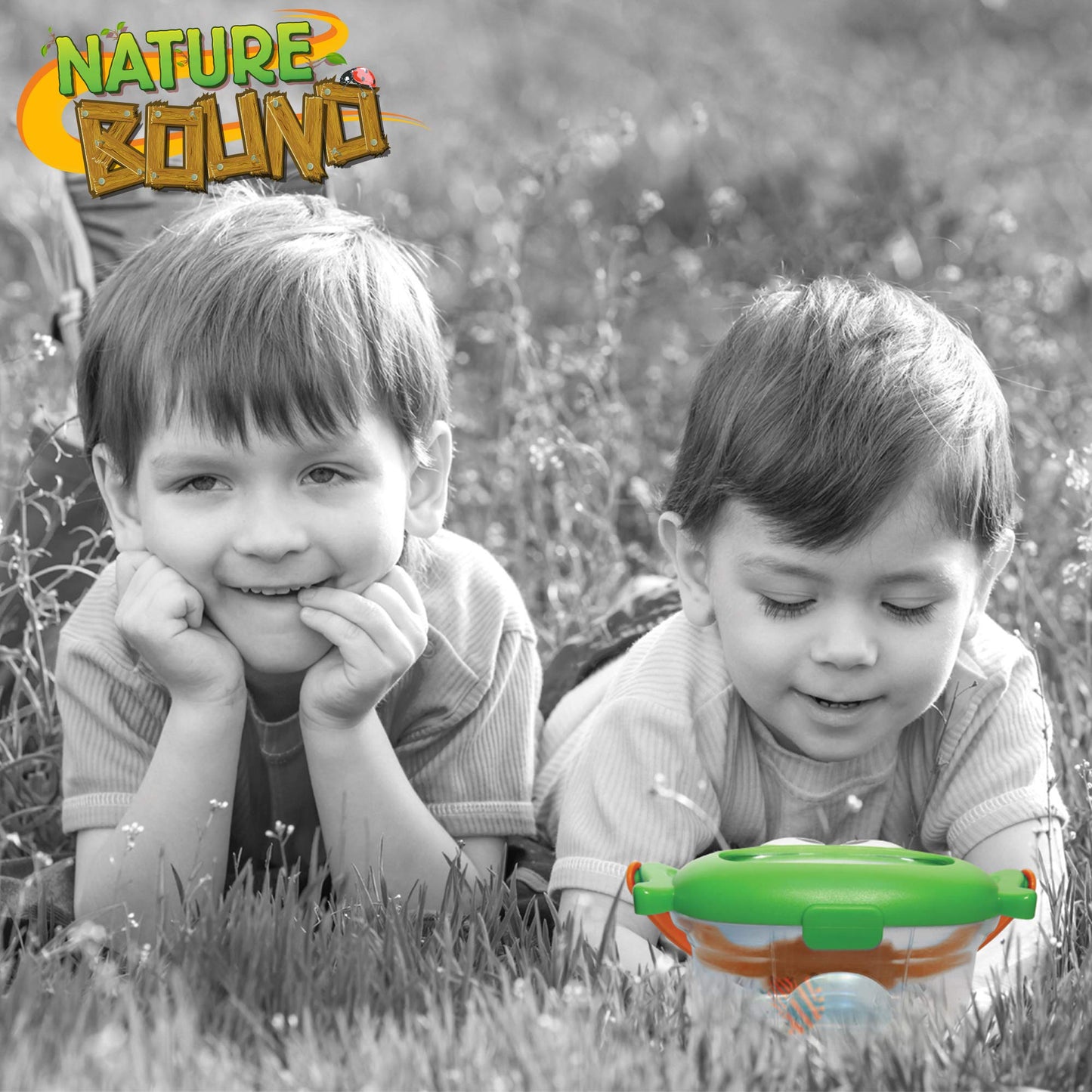 Nature Bound Critter Box Bug Catcher for Kids, Insect Container for Backyard Exploration, for Boy or Girl Toddler Ages 3 +, Green
