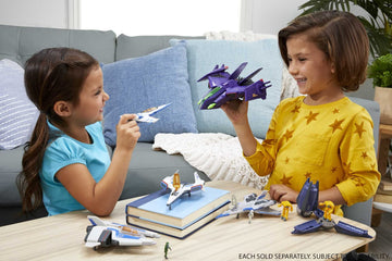 Mattel Disney and Pixar Lightyear Hyperspeed Series Mini Action Figure & Toy Vehicle Set, Buzz Lightyear & XL-07 Spaceship, 5.6-inch Vehicle