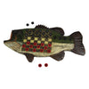 Rivers Edge Products Rivers Edge Products Checkerboard Set with 28 Checkers - Decorative, Rustic Checker Board for Fun Game Night, Cabin, Lodge
