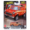 Hot Wheels Premium Boulevard Ford Transit Supervan, 1:64 Orange, #109 Die-Cast Metal Collectible Model