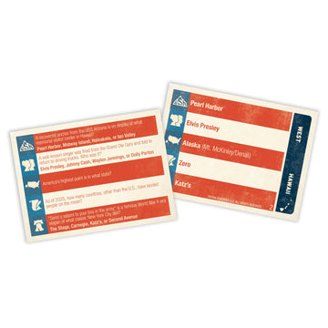Spirit of America: The Family Trivia Game, Fun Challenge of USA History in 5 Categories, from Our 50 States to History of the Nation for Kids