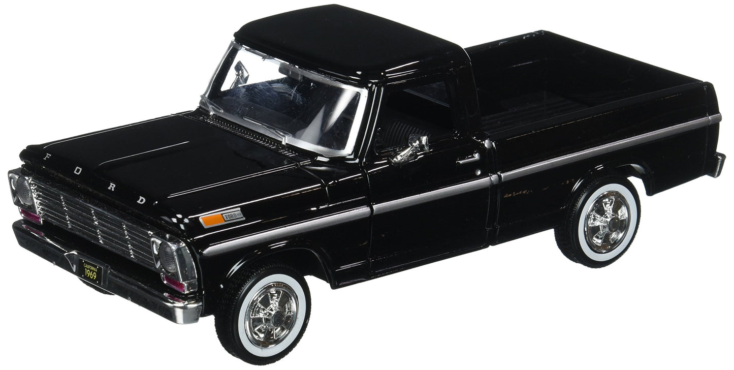 Motor Max 1:24 W/B American Classics 1969 Ford F-100 Pickup Diecast Truck