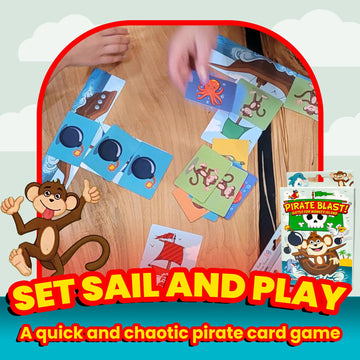 Pirate Blast! Battle for Monkey Island Pirate Card Strategy Play for Family Night Fast Paced Multiplayer Tabletop Experience for Kids Teens Adults 2