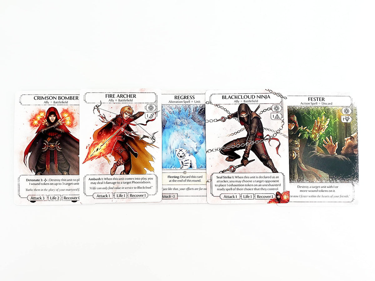 Plaid Hat Games Ashes Reborn The Children Blackcloud Expansion Deck