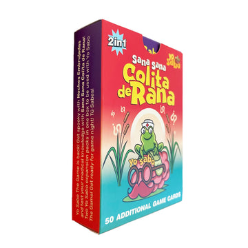 Yo Sabo 2-in-1 Expansion Pack - 50 New Cards: Noches Embrujadas & Sana Sana Colita de Rana - Cómo Se Dice, Bilingual Trivia, & Challenge Cards