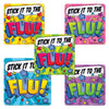 SmileMakers Stick it to the Flu Stickers - 100 Per Pack
