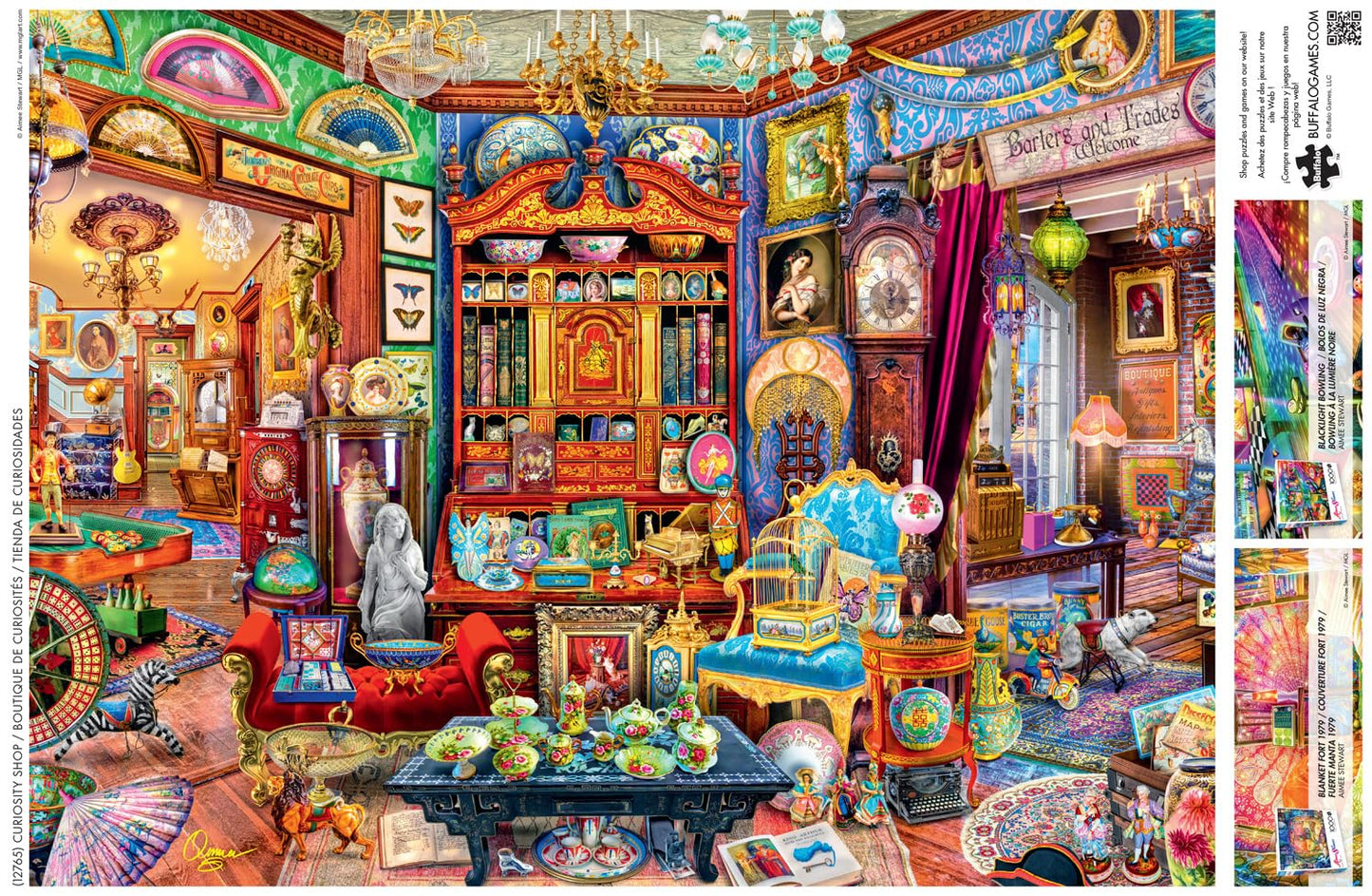 Buffalo Games - Aimee Stewart Curiosity Shop - 1000 Piece Puzzle for Adults