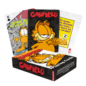 Aquarius Garfield Playing Cards Standard Size - Themed Novelty Deck with 52 Unique Comic Designs - Collectible Merchandise Gift for Teens and Adults
