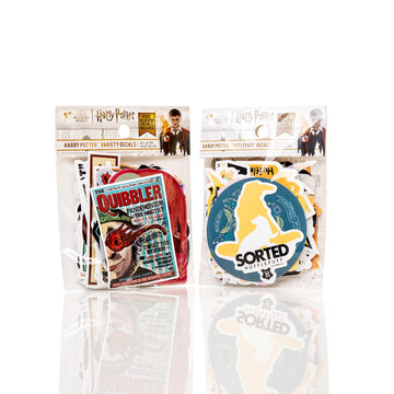 Conquest Journals Harry Potter Hufflepuff Vinyl Stickers, Unique Stickers Including Holograms, Waterproof and UV Resistant, Great for All Your Gadgets
