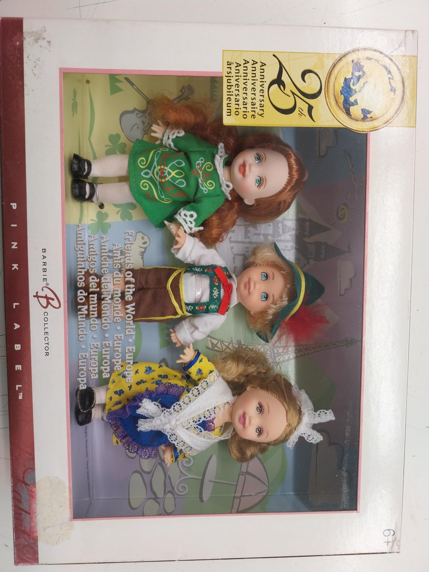 Barbie Collector Pink Label - Dolls of The World - Kelly and Friends Gift Set - France, Switzerland & Ireland
