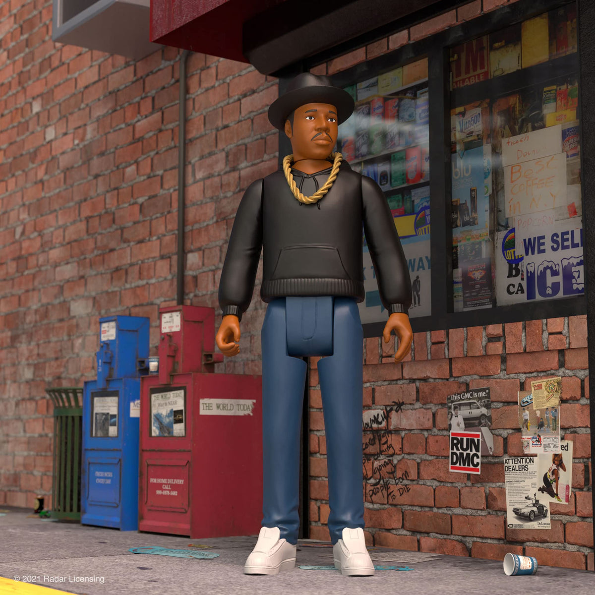 Super7 Run DMC Joseph Run Simmons 3.75 in Reaction Figure