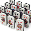 Cardian Poker Dominoes, Playing Cards: Standard 52+2 Jokers, US Made(Black)
