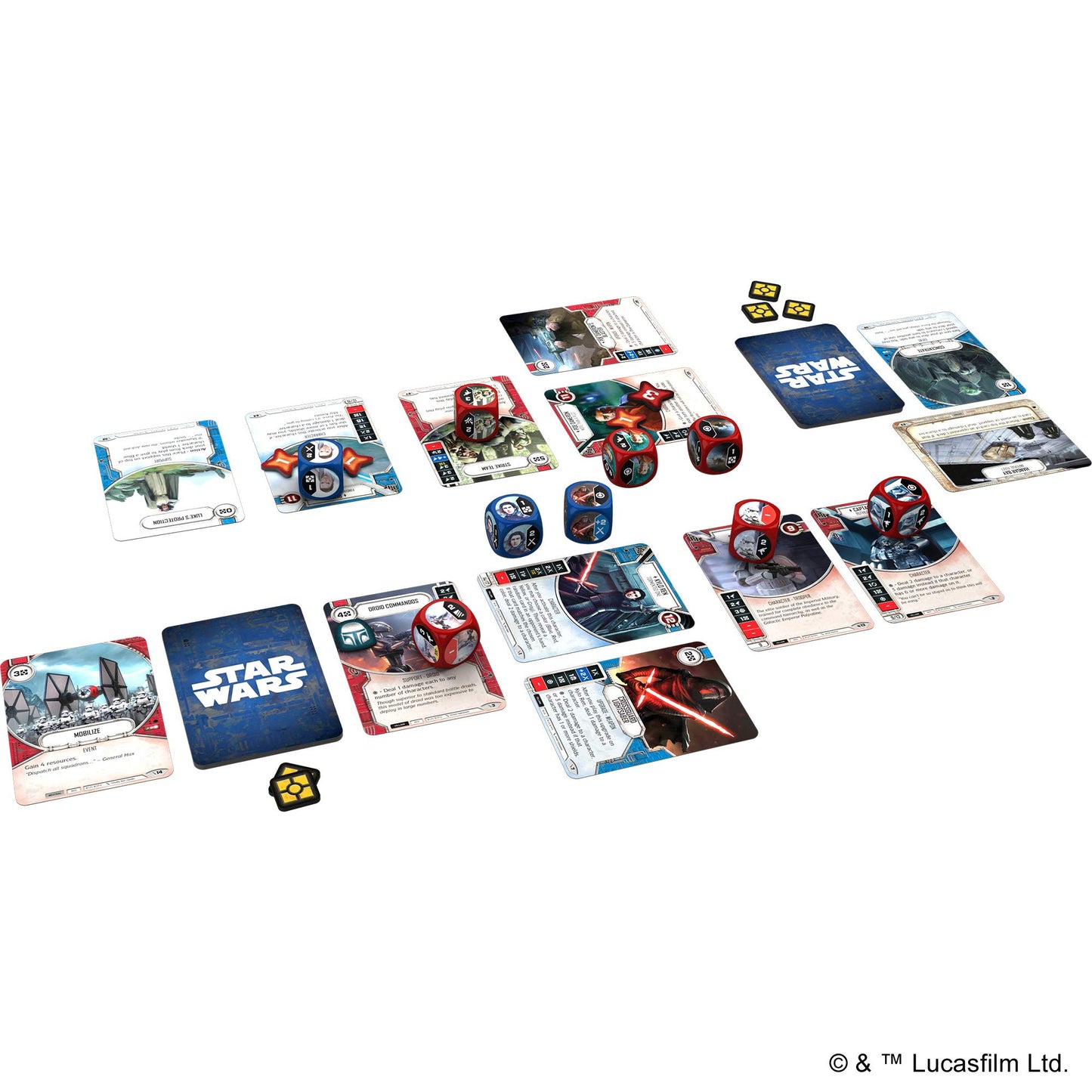 Star Wars Destiny Two Player Game - Collectible Dice and Card Game, Strategy Game for Kids & Adults, Ages 10+, 2 Players, 30 Minute Playtime, Made by