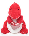 Bearington T-Riffic The Love Dinosaur Plush Stuffed Animal 12 in, Ideal Plushies Gift for Kids & Girlfriends