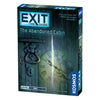 Exit: The Abandoned Cabin - Kennerspiel Des Jahres Winner, Card-Based Family Escape Room Game for 1-4 Players, Ages 12+, Blue