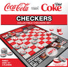 MasterPieces Coca-Cola and Diet Coke Checkers Board Game - Officially Licensed, Family Game, Includes 24 Pieces & King Caps, Ages 13+
