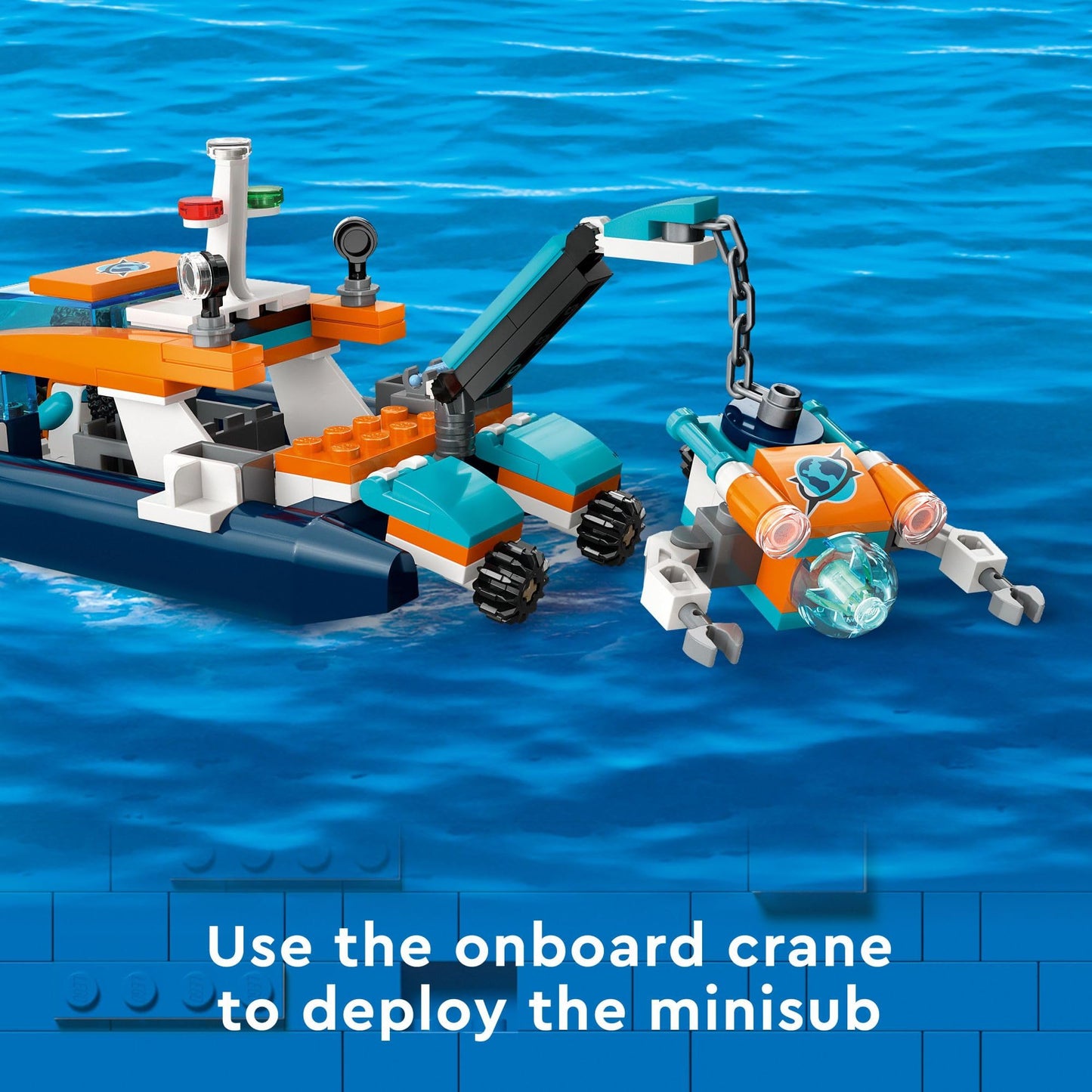LEGO 60377 City Sea Explorer Boat Set