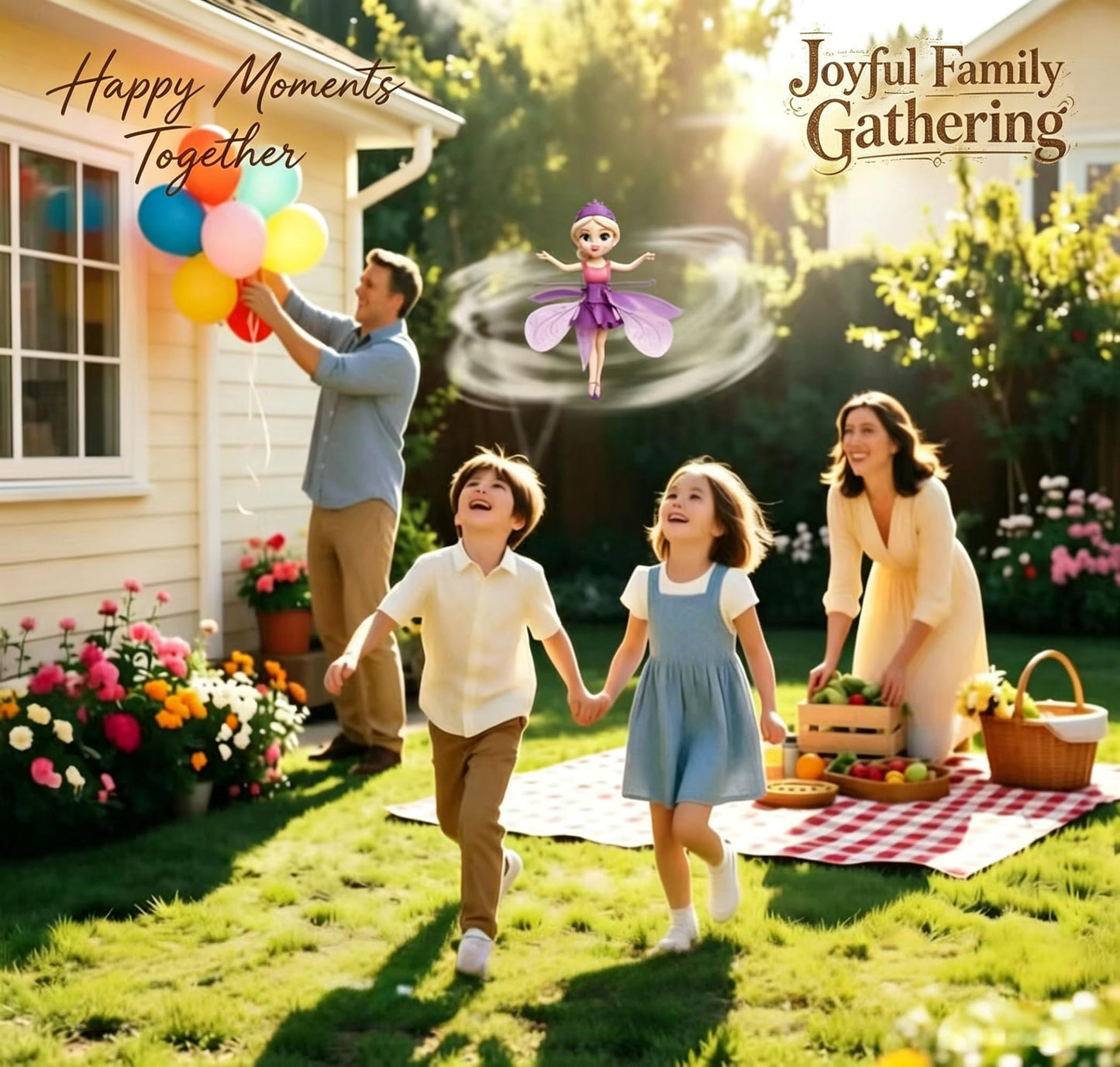 Remote Control Flying Doll Sky Dancers Flying Dolls Gift for Children