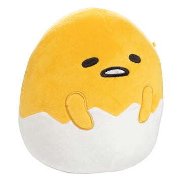 Squishmallows Original 8-Inch Gudetama The Lazy Egg - Official Jazwares Plush - Collectible Soft & Squishy Sanrio Easter Egg Stuffed Animal Toy - Add