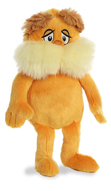 Aurora® Whimsical Dr. Seuss™ The Lorax Stuffed Animal - Officially Licensed Plush for Imaginative Play - Perfect for Kids and Adults - Orange 11