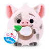 Snackles Disney 8-Inch Plush Toy (Pua & Coconut) by ZURU - Ultra-Soft Stuffed Animal with Snack Accessory, Collectible Cuddly Plush for Kids, Tweens